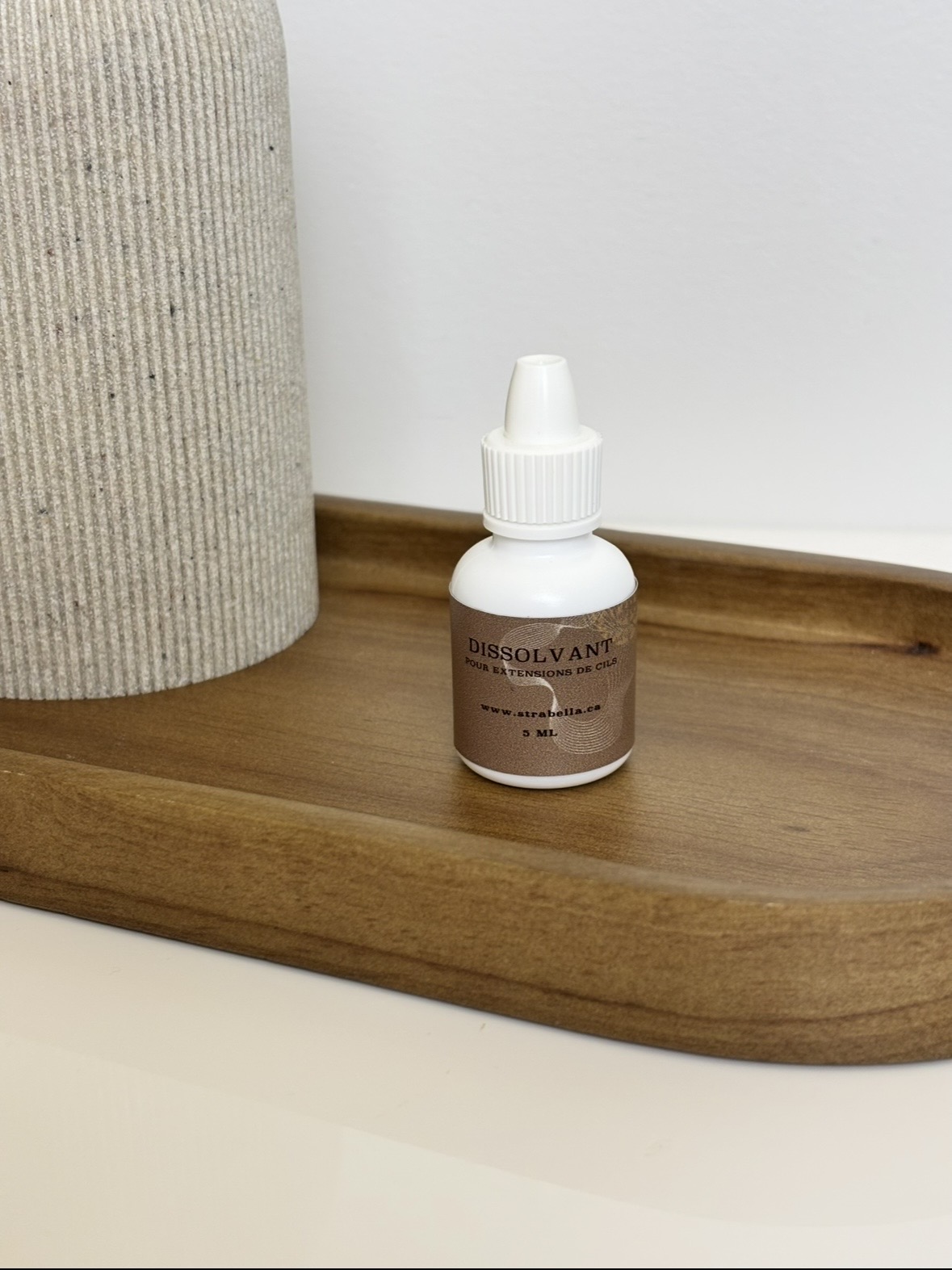 dissolvant pose de cils